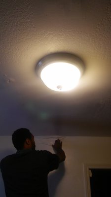 Found a leak in the wall